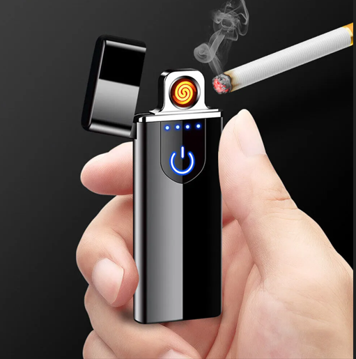 Encendedor electrico USB táctil recargable.