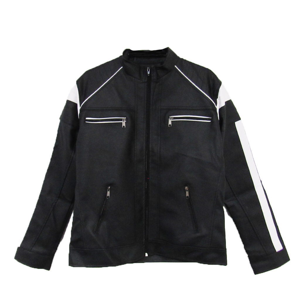 Chaqueta en cuero tex