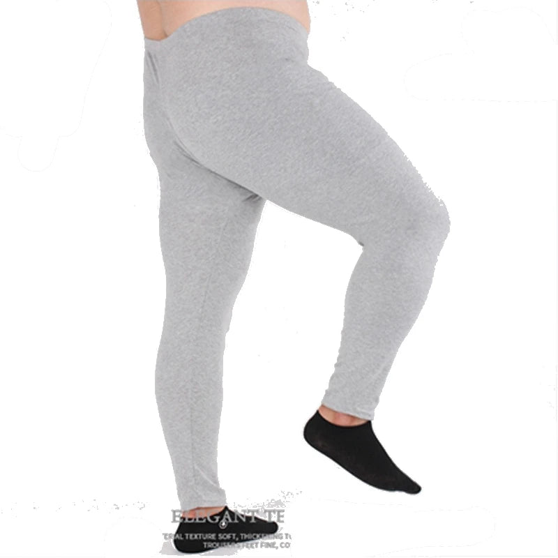 Autumn big size Men  Underwear Super Soft Men's Cotton Pants plus size Long Johns Mens Tight Underwear 7XL 6XL 5XL 4XL