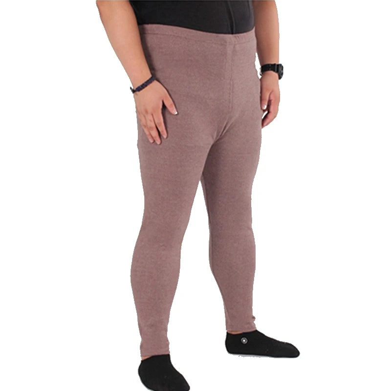 Autumn big size Men  Underwear Super Soft Men's Cotton Pants plus size Long Johns Mens Tight Underwear 7XL 6XL 5XL 4XL