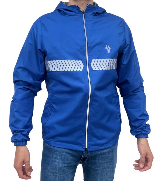 CHAQUETA  REFLECTIVA DOBLE FAZ AZUL