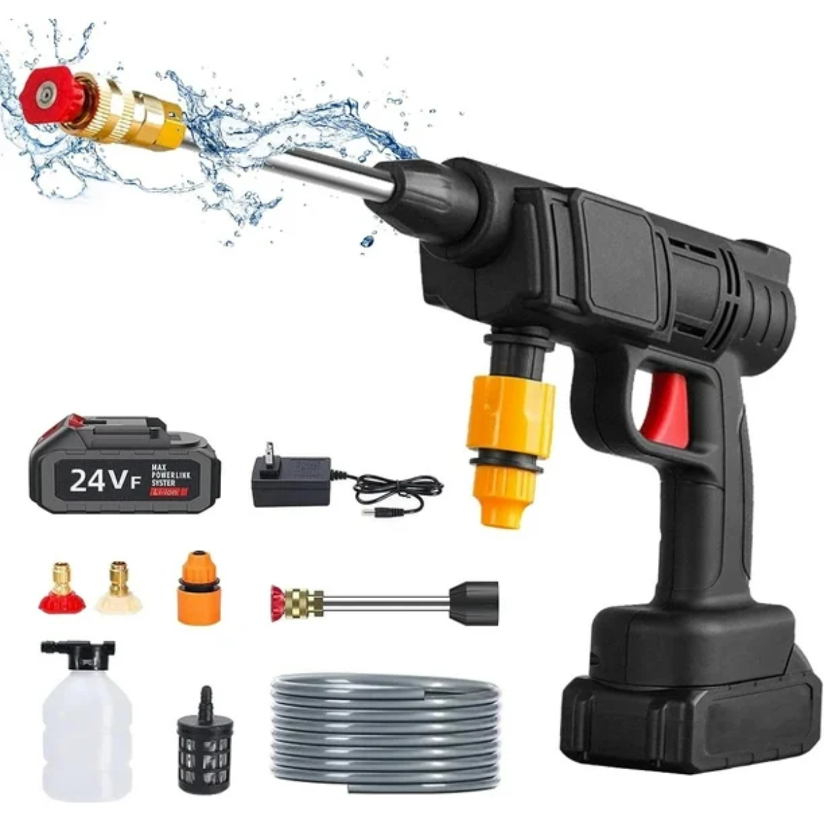 Hidrolavadora Electrica Pistola Lavadora