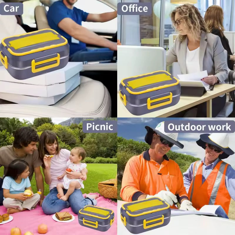 Porta Comida Lonchera Portatil Carro