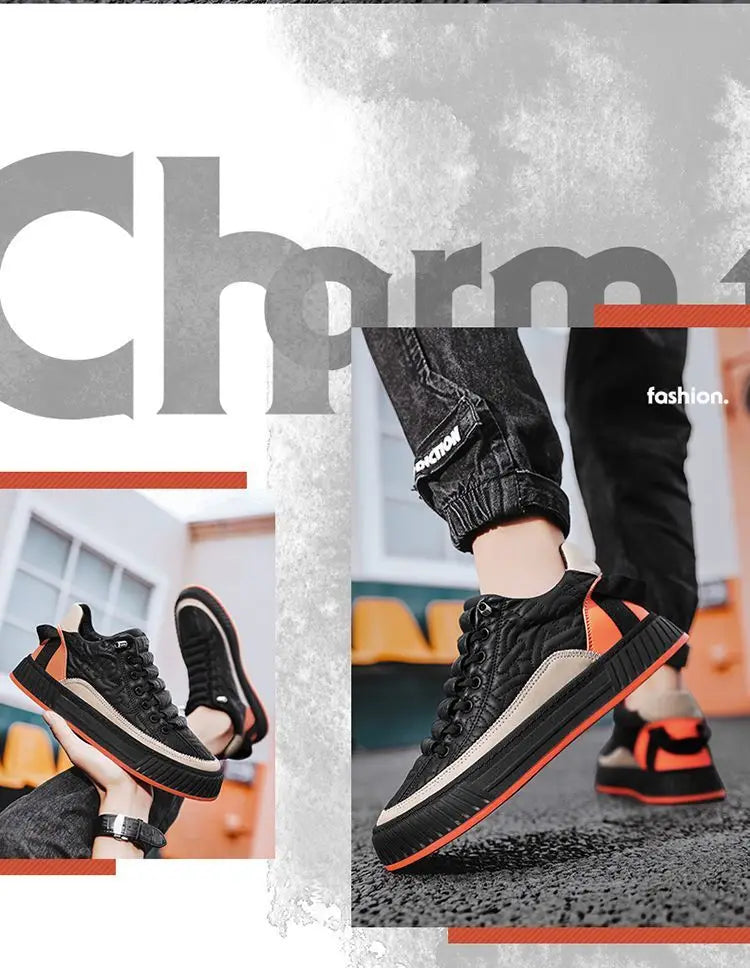 Casual Men Shoes Luxury Sneakers for Men Comfort Non-slip Shoes Autumn New Fashion Flat Breathable Male Shoes Tenis Masculino