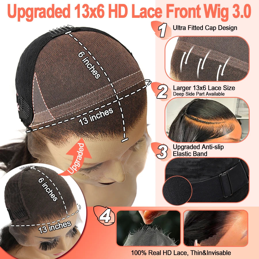 Peluca wing Lace Frontal